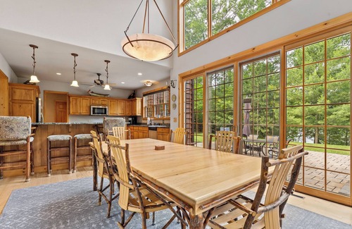 Manitowish Waters House | New Listing! Don’s Bay Estate | Lakefront Luxury - AC, Dock, Trails & FirePit