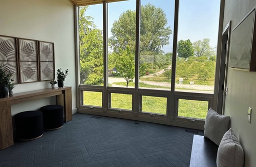 Traverse City House | New Listing! Incredible Views Home on Old Mission Peninsula