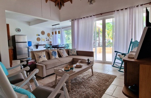 El Batey Apartment | New listing! Walk to the Beach from a Secluded Oasis. Free weekly maid service.