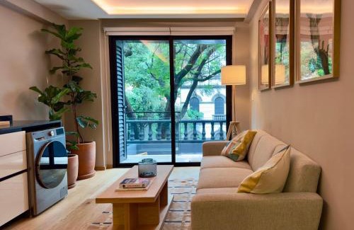 Colonia Roma Apartment | NEW LOFT with private patio at Roma Norte