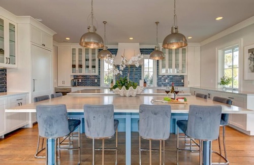 Isle of Palms House | New Luxury Home with Oceanfront-like Views! HUGE 6400sqft! 6BD, POOL,Hot tub, Elevator