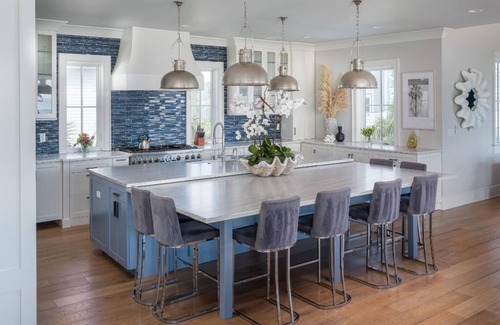 Isle of Palms House | New Luxury Home with Oceanfront-like Views! HUGE 6400sqft! 6BD, POOL,Hot tub, Elevator