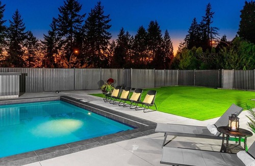 Hollyburn House | New Luxury Large Modern Home with Pool & Views