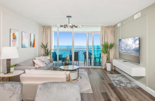 Downtown Myrtle Beach Apartment | New Luxury Oceanfront 2BR Condo with Relaxing Ambiance