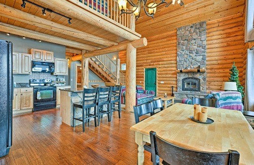 New Meadows Cabin | New Meadows Log Cabin on 9 Acres - Near Brundage!