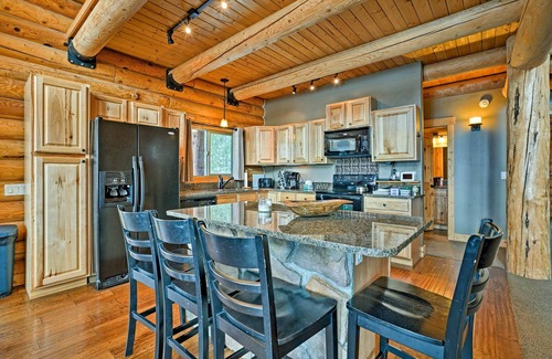 New Meadows Cabin | New Meadows Log Cabin on 9 Acres - Near Brundage!