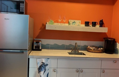 Frydendal Apartment | NEW! Remodeled studio just Steps from Beach, Pool, and Restaurants!