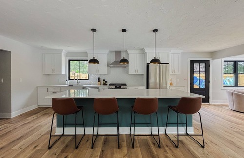 Douglas House | NEW! Spacious 7BR Douglas Home w/Private Pool, Walk to Lake Michigan & Saugatuck
