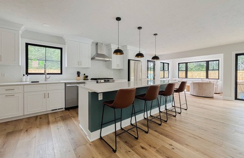 Douglas House | NEW! Spacious 7BR Douglas Home w/Private Pool, Walk to Lake Michigan & Saugatuck