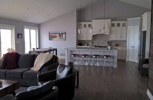 Montague House | New Summer home on the scenic Montague River, relax in comfort