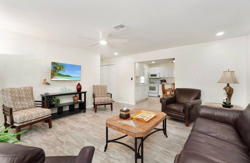 Bonita Springs House | New! Walk to the Beach | 2-Bedroom Tropical Oasis | Sleeps 6