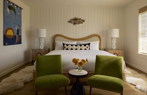 Rodanthe Hotel | NEW Wellness Focused Adult Only Boutique Hotel - Corner Suite w Gas Fireplace