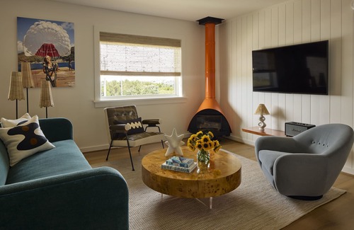 Rodanthe Hotel | NEW Wellness Focused Adult Only Boutique Hotel - Corner Suite w Gas Fireplace