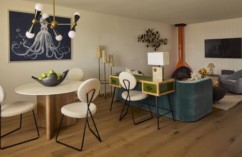 Rodanthe Hotel | NEW Wellness Focused Adult Only Boutique Hotel - Wellness Suite w Gas Fireplace