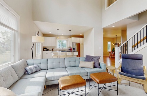 Sawyer House | Newly-built home on a grassy lot with washer/dryer & screened deck
