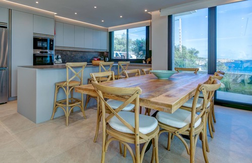 Porto Cristo Ski Chalet | Newly built luxury villa with sea views in Porto Cristo