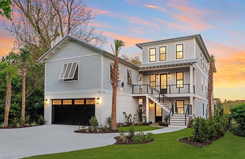 Saint Simons Island House | Newly Constructed, Large Executive Luxury Home W/Heated Pool