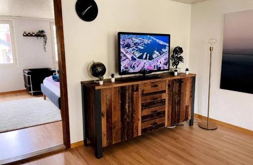 St. Gallen Apartment | Newly furnished beautiful old building apartment in the center with Apple TV