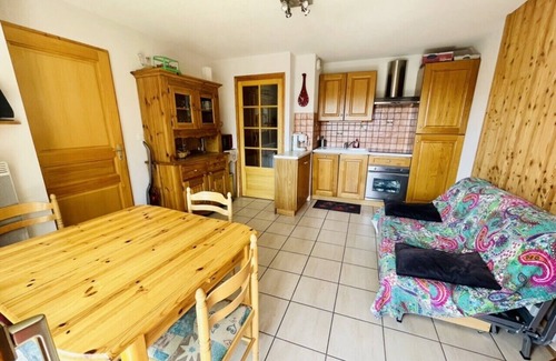 Monetier-les-Bains Apartment | Nice 36 M2 With Wifi Balcon View On The Mountain