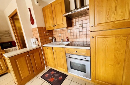 Monetier-les-Bains Apartment | Nice 36 M2 With Wifi Balcon View On The Mountain