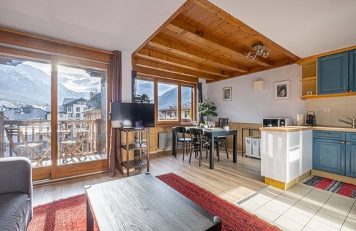 Chamonix City Centre Apartment | Nice 55 M² With Balconies And Mont Blanc View