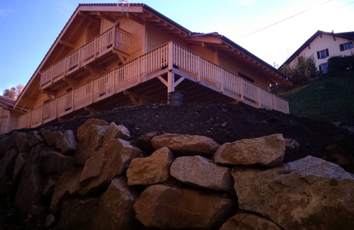 Saint-Gervais-les-Bains Ski Chalet | Nice 60m2 app in chalet sleeps 7