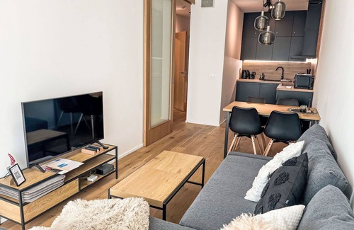 Janske Lazne Apartment | Nice apartment for 4 guests with WIFI, TV, terrace, panoramic view and parking