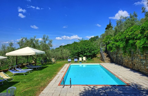 Greve in Chianti Apartment | Nice apartment for 5 people with WIFI, pool, TV and pets allowed, close to Greve In Chianti