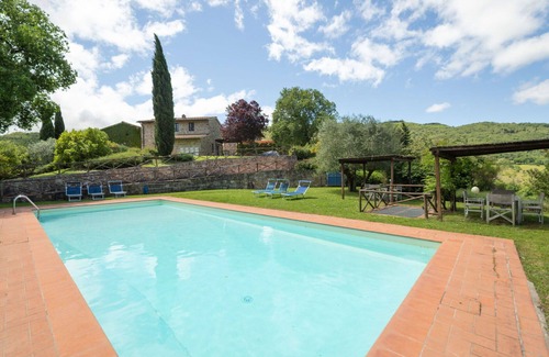 Greve in Chianti House | Nice apartment in villa for 8 guests with pool, WIFI, TV, patio, pets allowed and parking