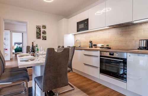 Frymburk Apartment | Nice apartment for 4 guests with WIFI, TV and terrace