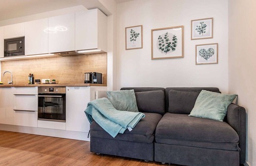Frymburk Apartment | Nice apartment for 4 guests with WIFI, TV and terrace