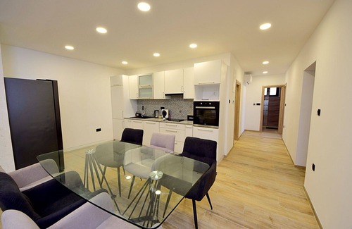 Sveta Nedjelja Apartment | Nice apartment for 6 guests with A/C, internet, private pool, TV, terrace and parking
