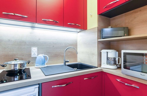 La Toussuire Apartment | Nice apartment for 4 guests with WIFI, TV and balcony