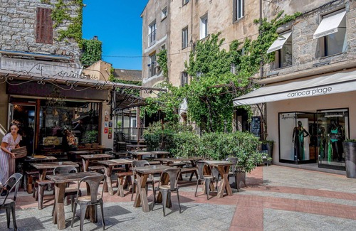 Santa Giulia Apartment | Nice apartment for 4 guests with A/C, pool, WIFI, TV and patio