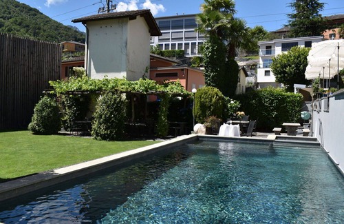 Centovalli Apartment | Nice apartment for 2 guests with pool, WIFI, TV, patio, pets allowed, panoramic view and parking