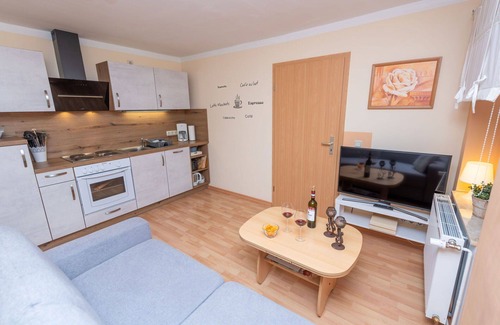 Stangerode Apartment | Nice apartment for 2 people with WIFI, TV and patio