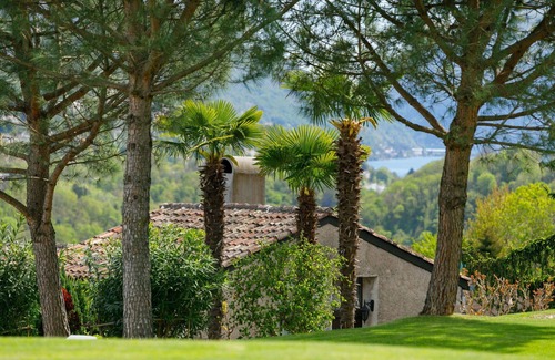 Capriasca Apartment | Nice apartment for 2 people with pool, WIFI, TV, patio and parking