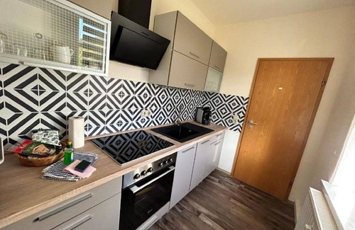 Waltersdorf Apartment | Nice apartment for 3 guests with WIFI, TV and pets allowed