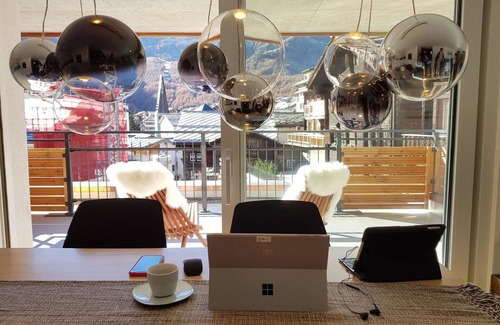 Saas-Fee Apartment | Nice apartment for 4 people with WIFI, TV and balcony