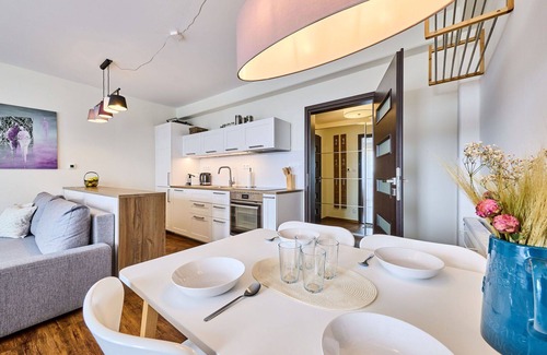Vitkovice Apartment | Nice apartment for 4 guests with WIFI, TV and balcony