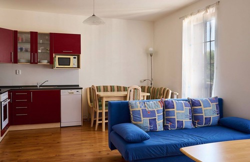 Rokytnice nad Jizerou Apartment | Nice apartment for 4 people with WIFI, TV, balcony, pets allowed and panoramic view