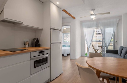 Faro de Cullera Apartment | Nice apartment for 4 guests with WIFI, pool, TV and balcony