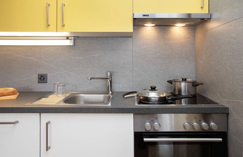 Falera Apartment | Nice apartment for 4 people with pool, WIFI, TV, patio and panoramic view