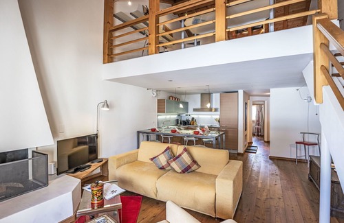 La Punt-Chamues-ch Apartment | Nice apartment for 4 people with WIFI, TV, balcony, pets allowed and panoramic view