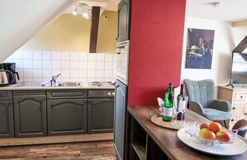 Waltersdorf Apartment | Nice apartment for 5 guests with WIFI, TV and pets allowed