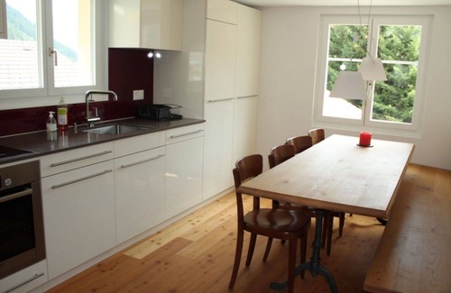 Sedrun Apartment | Nice apartment for 5 people with WIFI, balcony and parking