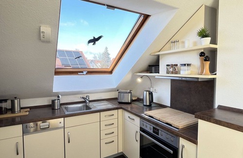 Loffingen Apartment | Nice apartment for 6 people with WIFI, TV, patio and panoramic view