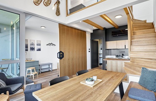 Abertamy Apartment | Nice apartment for 6 people with WIFI, A/C, TV and balcony