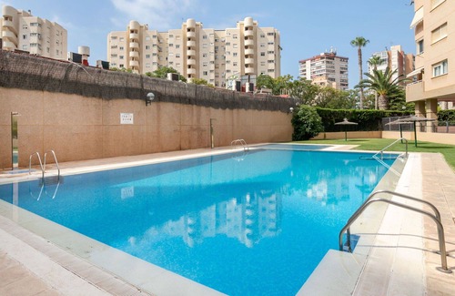 Cabo de las Huertas Apartment | Nice apartment for 7 people with WIFI, A/C, pool, TV, terrace and parking