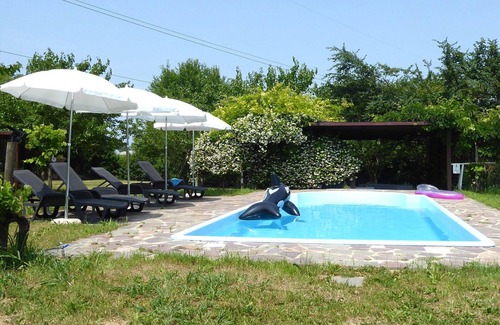 Silea House | Nice apartment in villa for 4 guests with pool, A/C, WIFI, patio and parking